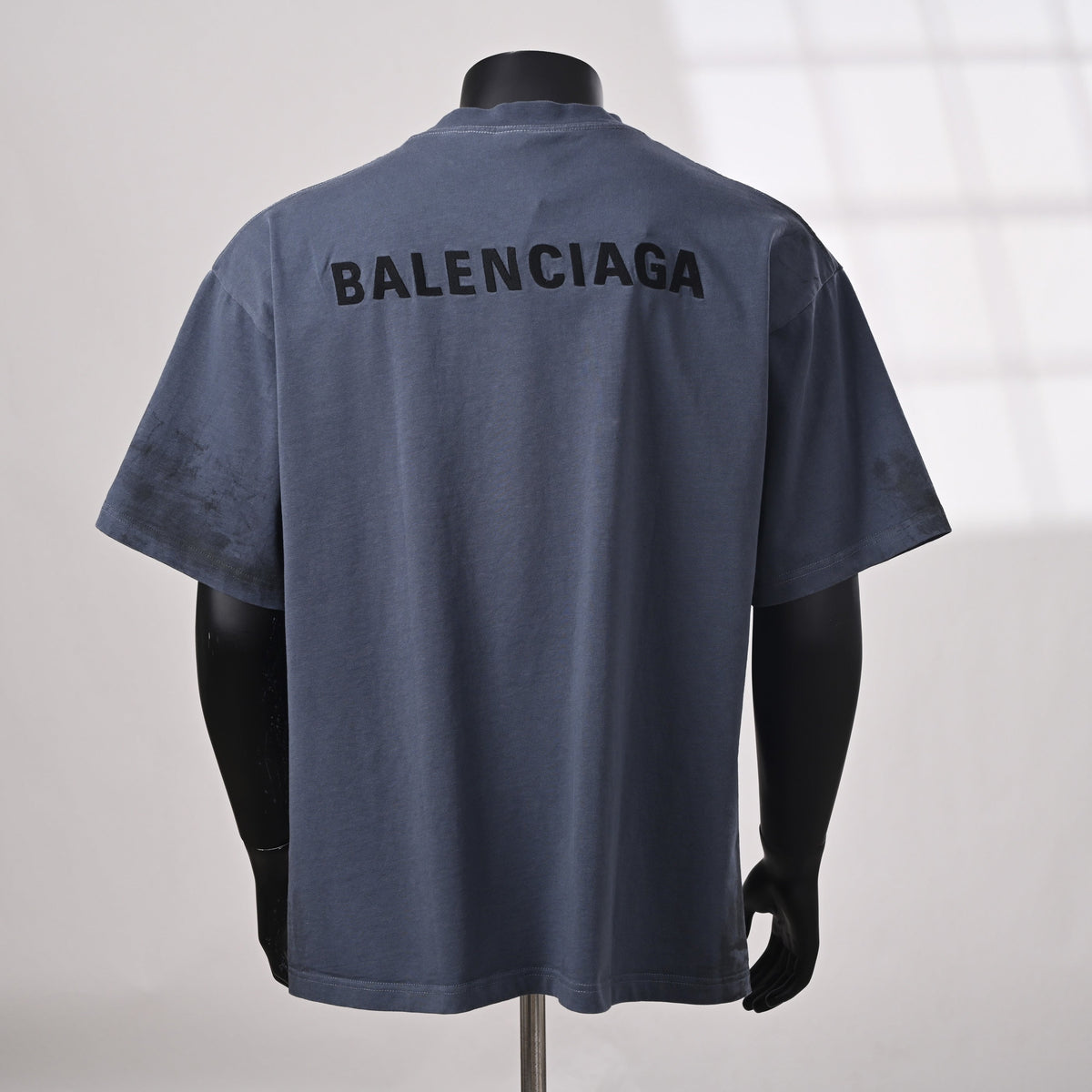 Balenciaga Logo Cotton Jersey T-Shirt
