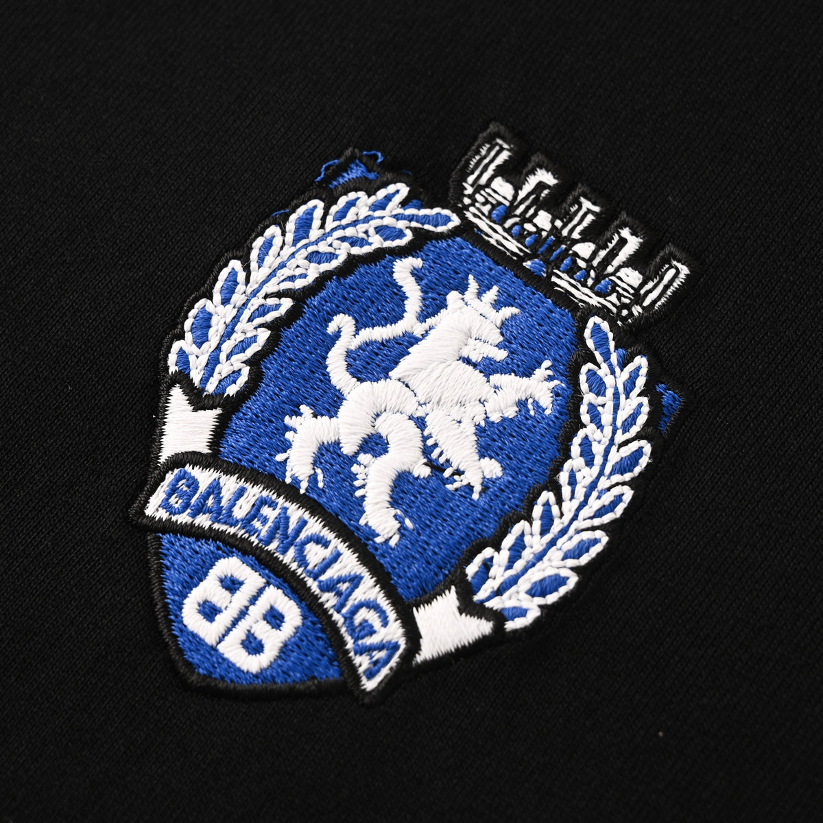 Balenciaga Logo Cotton Jersey T-Shirt