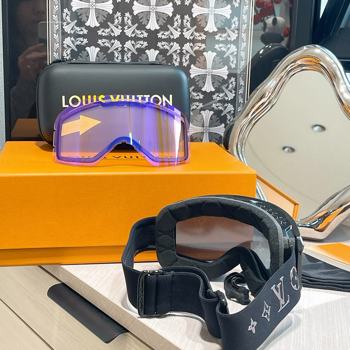 Snow Gradient Mask S00 – Premium Ski Goggles