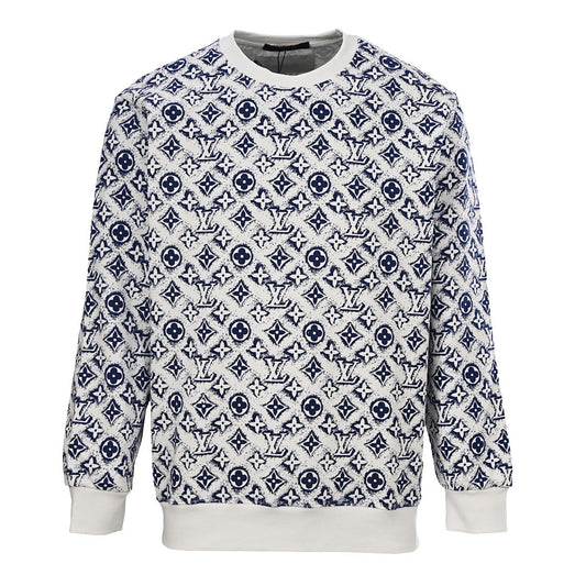 Louis Vuitton Monogram Jacquard Cotton Sweatshirt