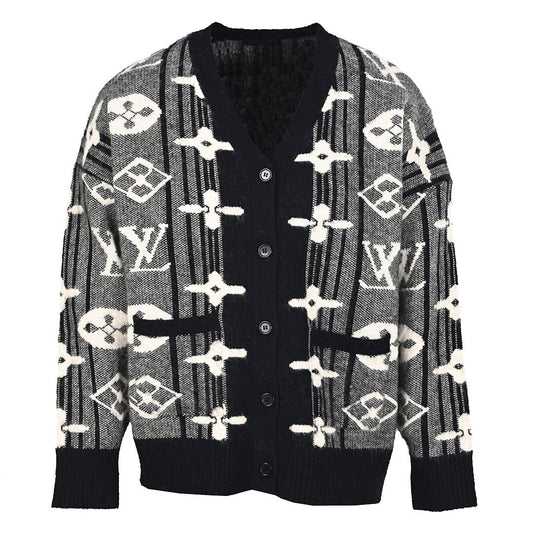 Louis Vuitton Monogram Jacquard Cotton Sweatshirt