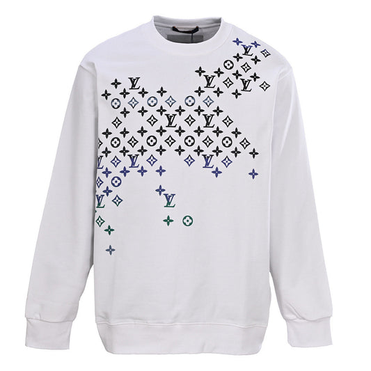 Louis Vuitton Monogram Jacquard Cotton Sweatshirt