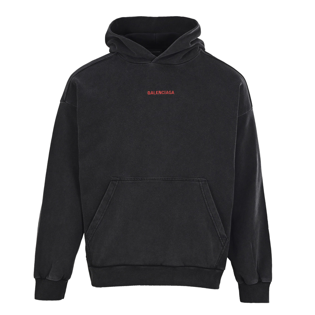 Balenciaga Oversized Logo Pullover Hoodie