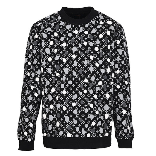 Louis Vuitton Monogram Jacquard Cotton Sweatshirt