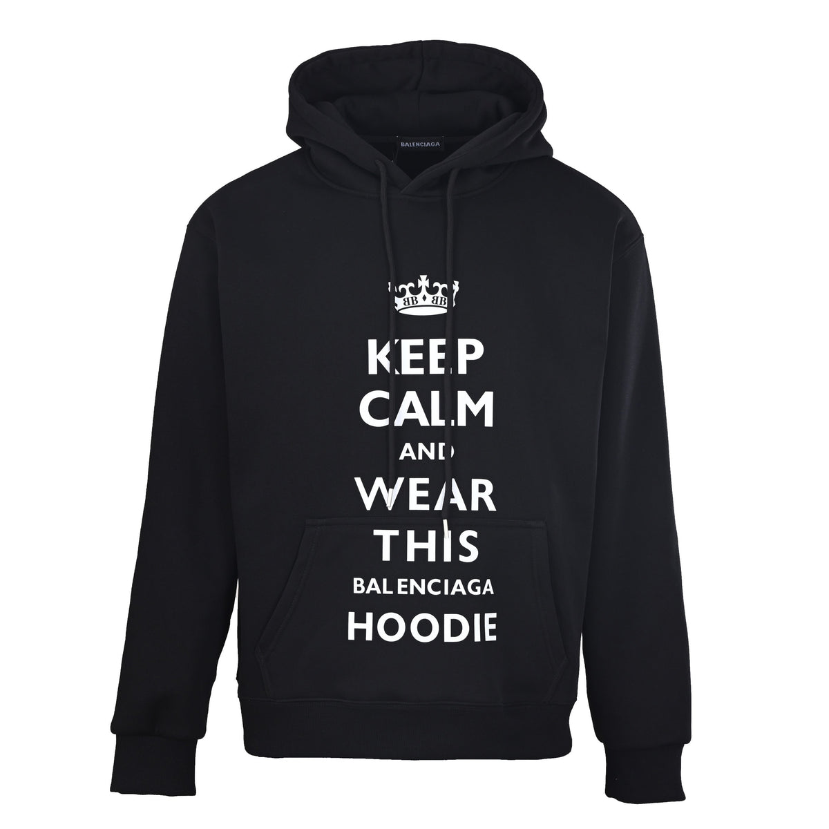 Balenciaga Unisex Oversized Logo Hoodie