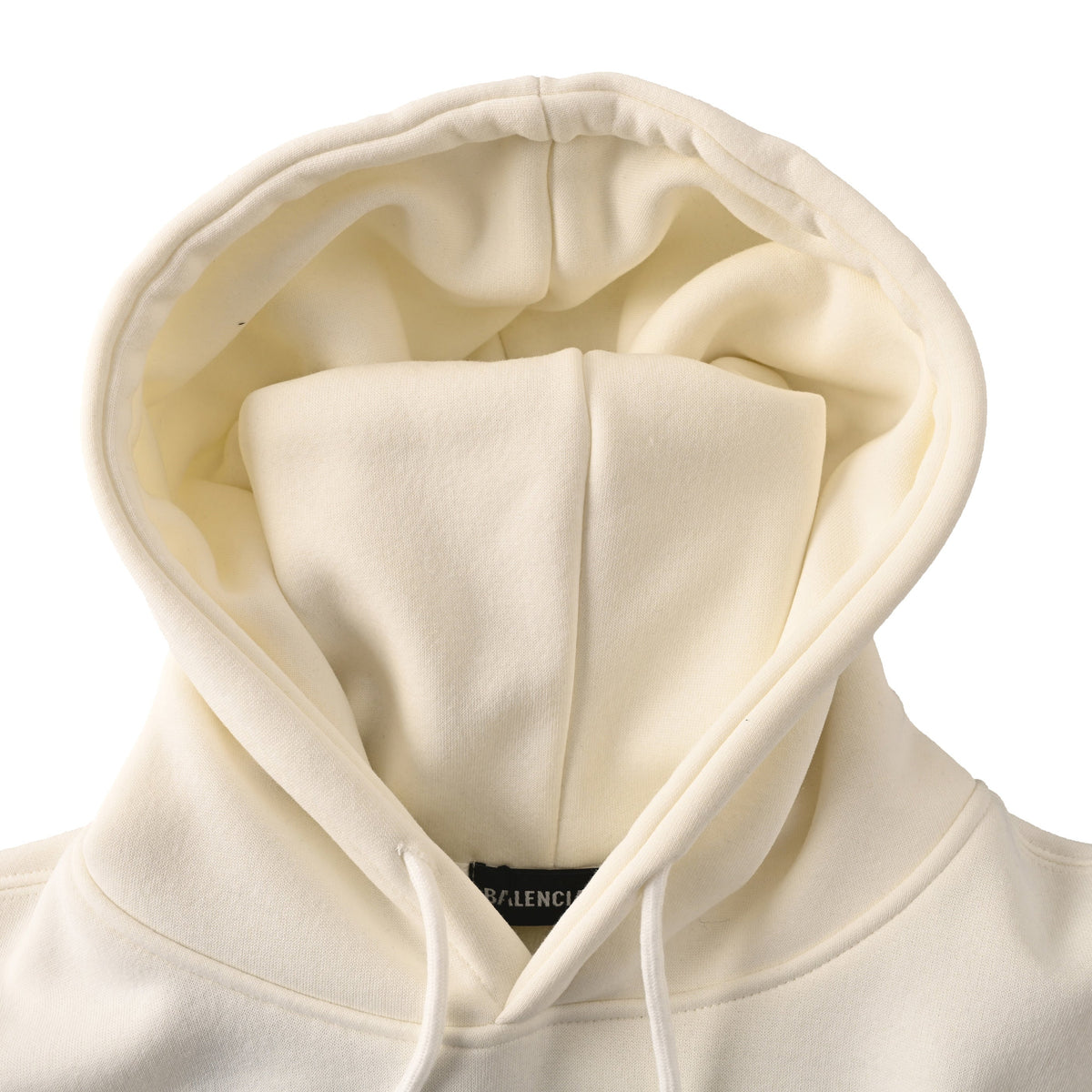Balenciaga Oversized Logo Pullover Hoodie