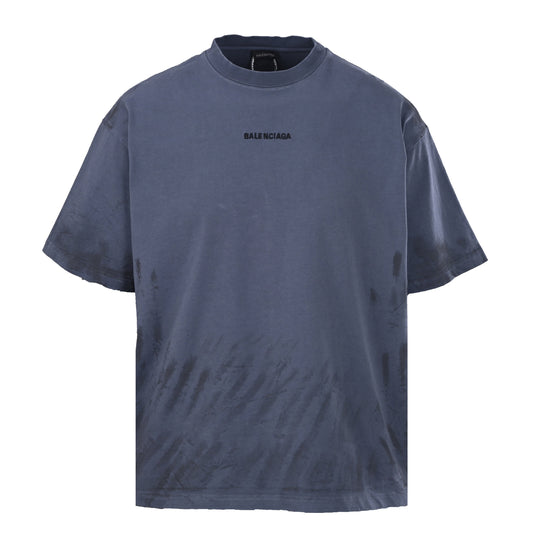 Balenciaga Logo Cotton Jersey T-Shirt