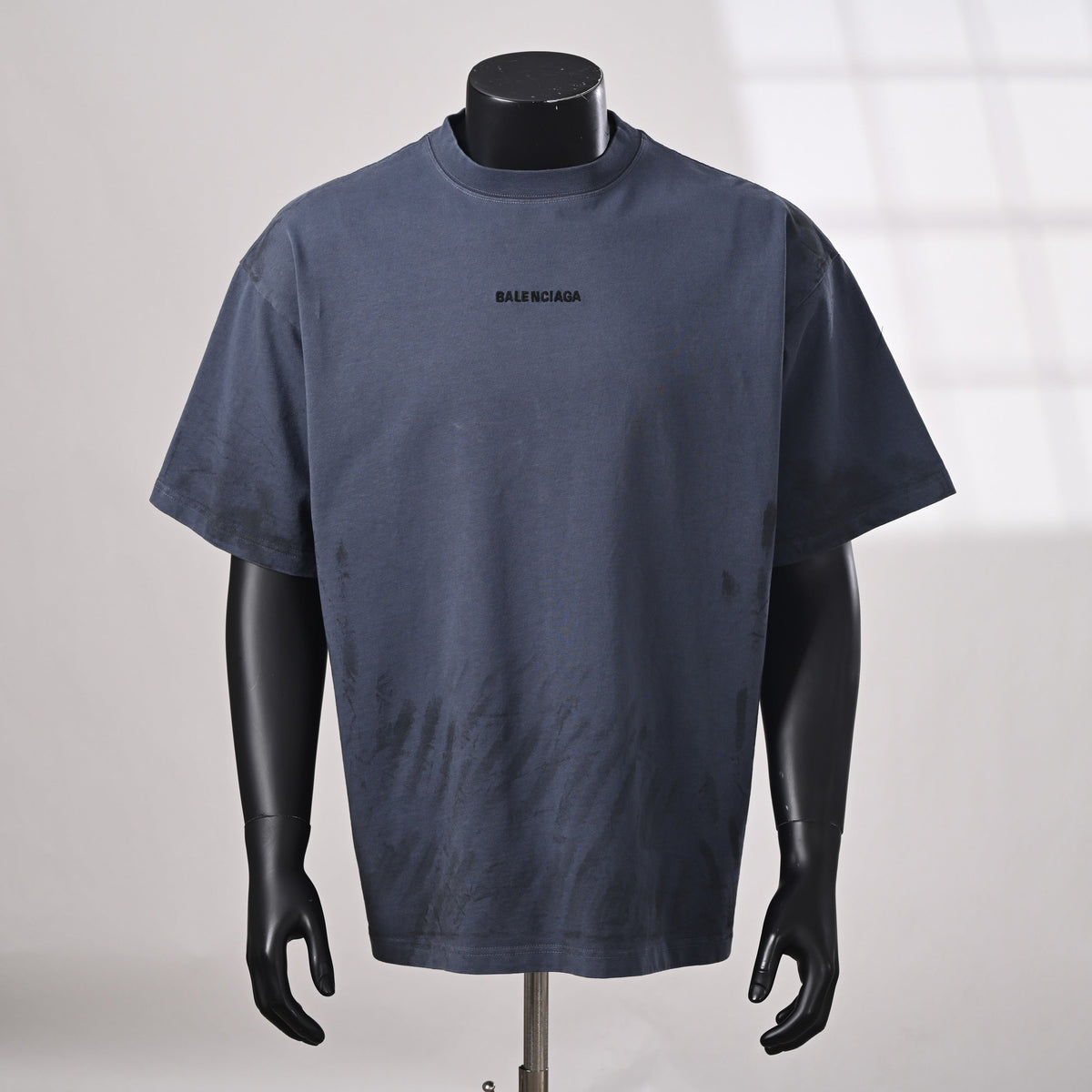 Balenciaga Logo Cotton Jersey T-Shirt