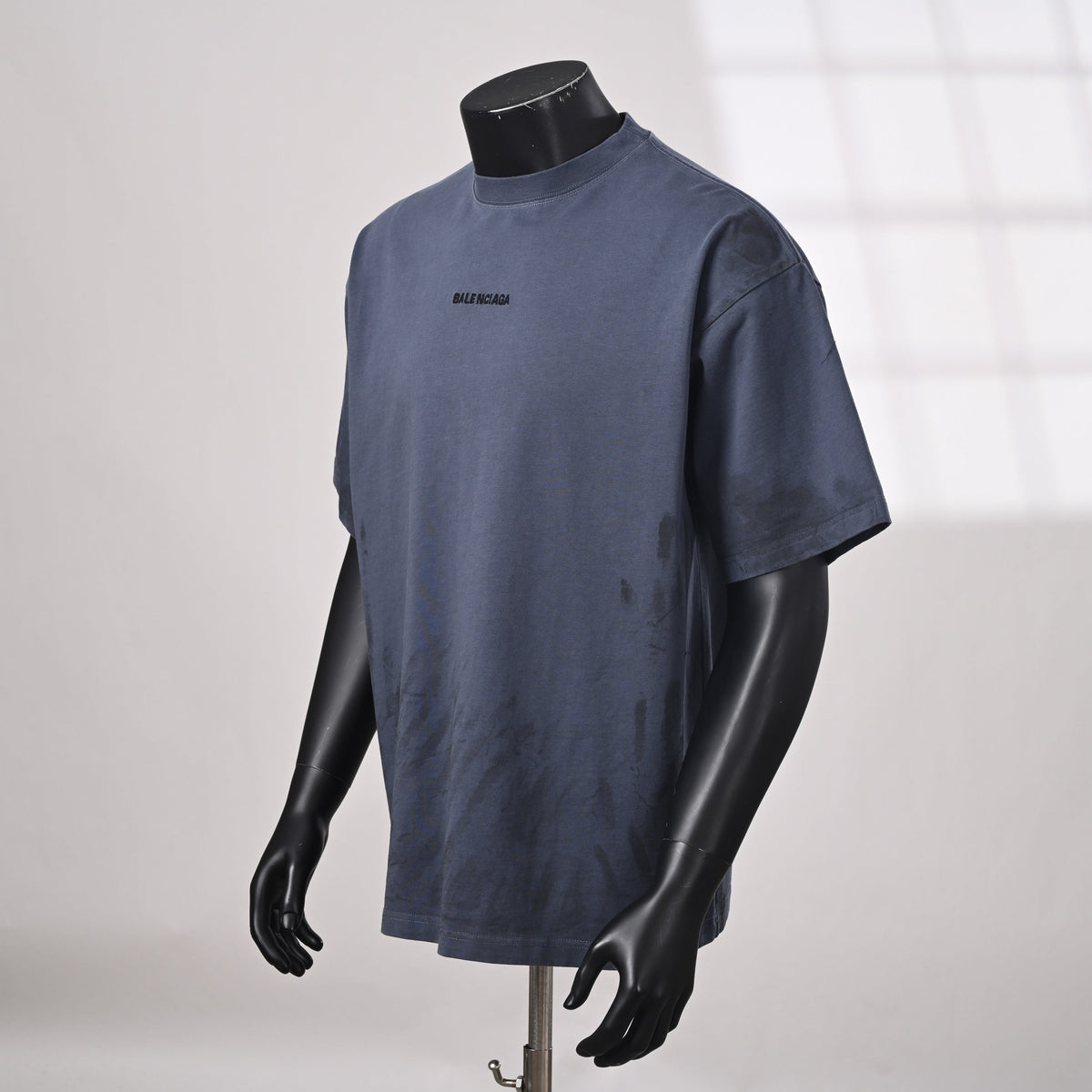 Balenciaga Logo Cotton Jersey T-Shirt
