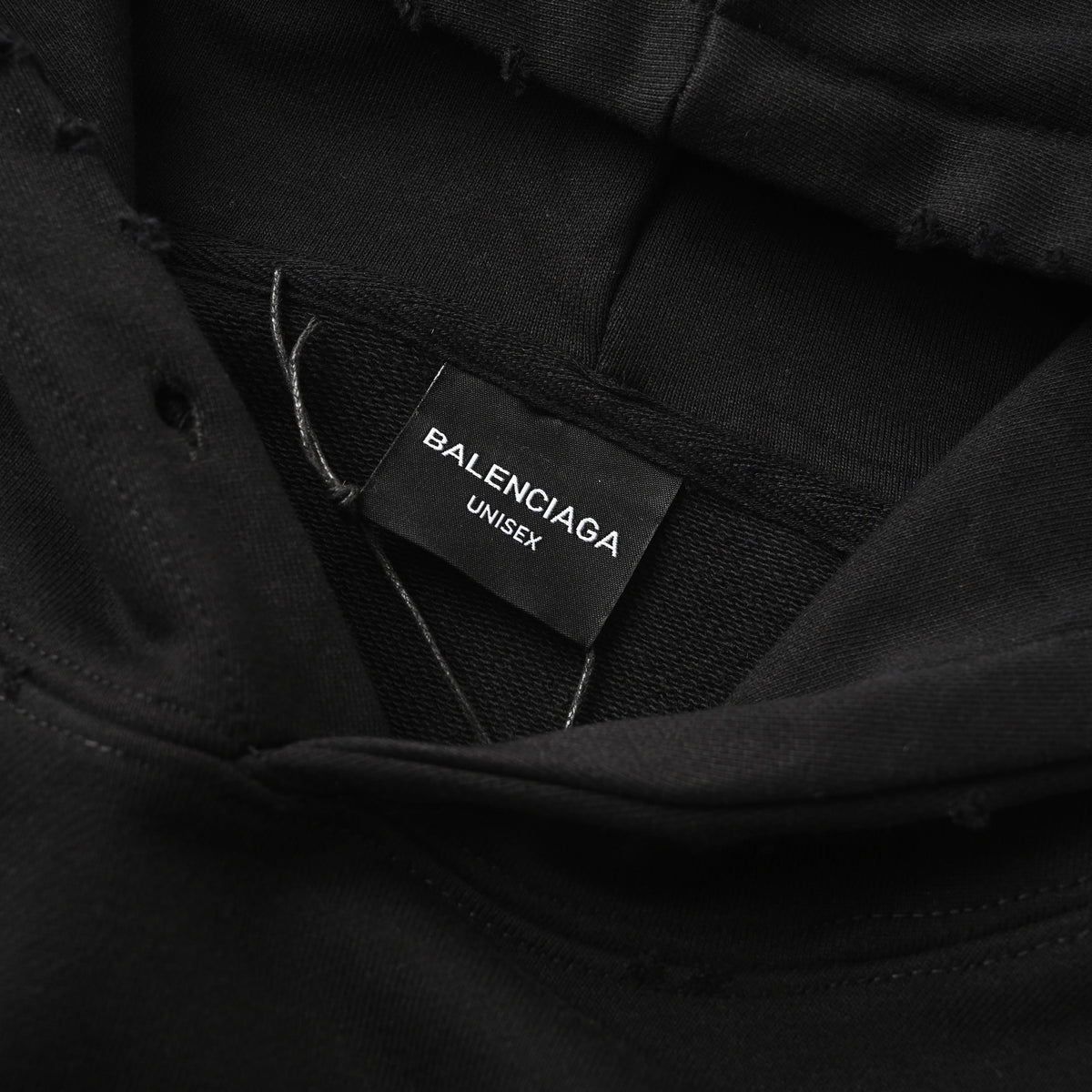 Balenciaga Oversized Logo Pullover Hoodie