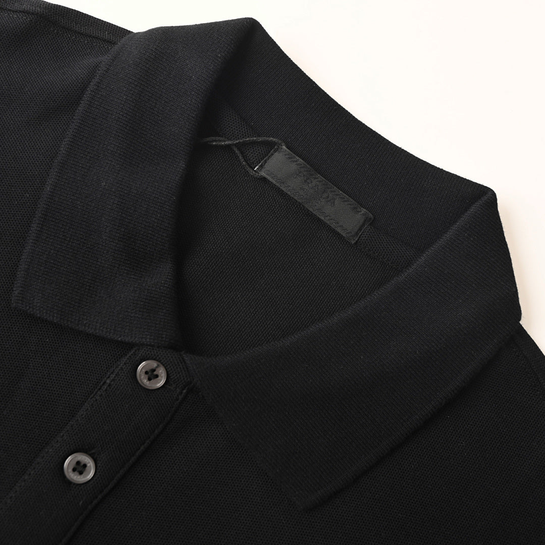 Prada Polo Shirt – Luxury Piqué Cotton Slim Fit