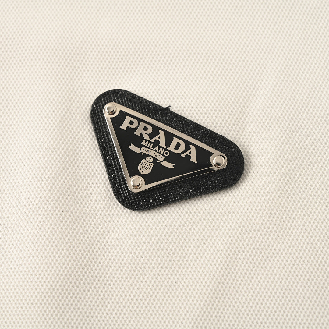 Prada Polo Shirt – Luxury Piqué Cotton Slim Fit