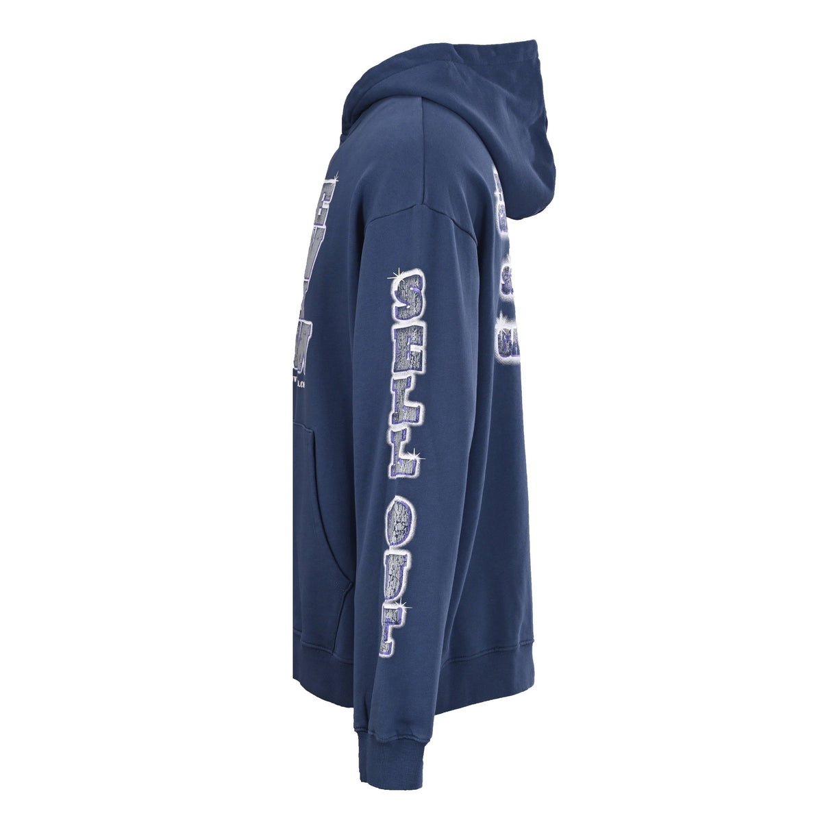 Balenciaga Paris Script Logo Cotton Hoodie