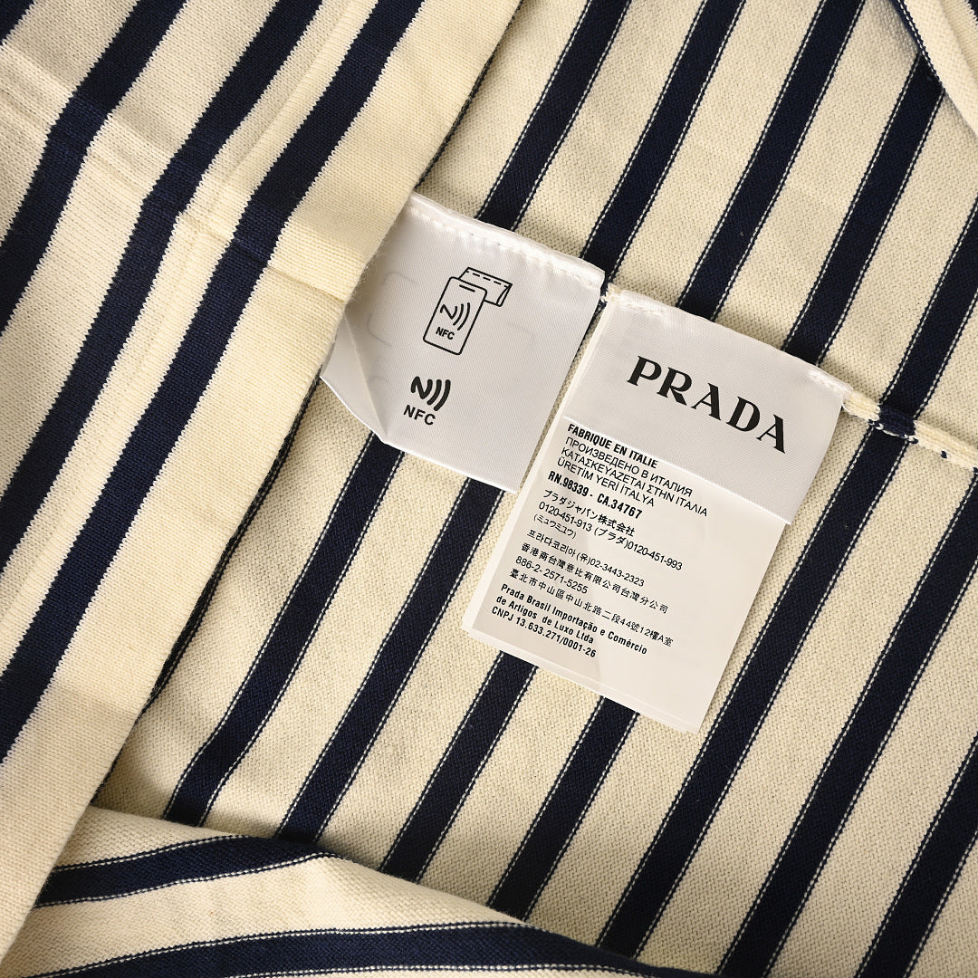 Prada Short-Sleeve T-Shirt – Luxury Cotton Crewneck