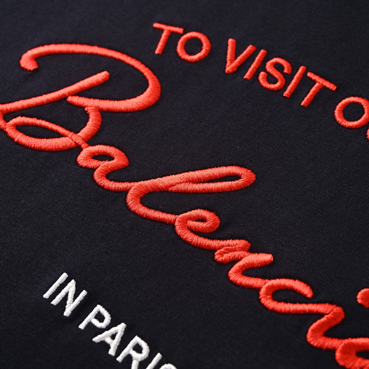 Balenciaga Faded Logo Washed Cotton T-Shirt