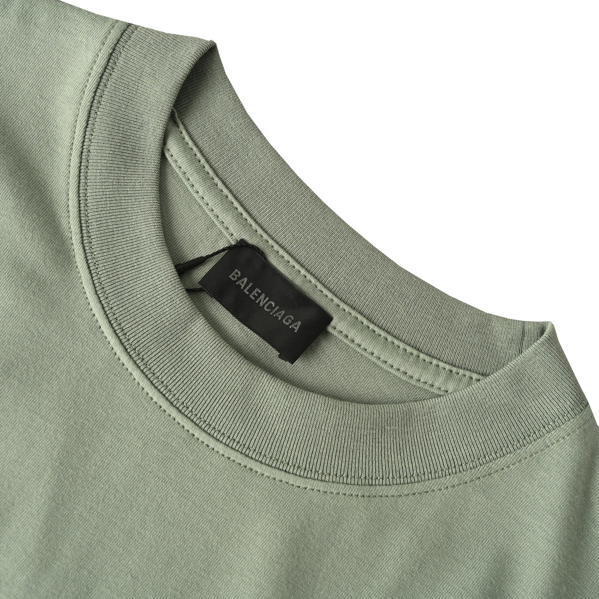 Balenciaga Logo Cotton Jersey T-Shirt