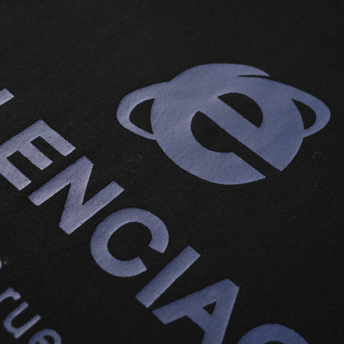 Balenciaga Logo Cotton Jersey T-Shirt
