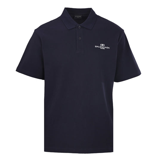 Balenciaga Logo Cotton Jersey T-Shirt