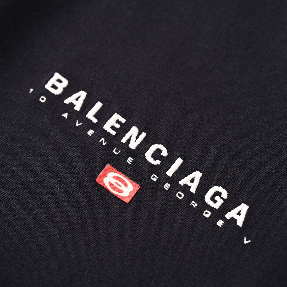 Balenciaga Logo Cotton Jersey T-Shirt