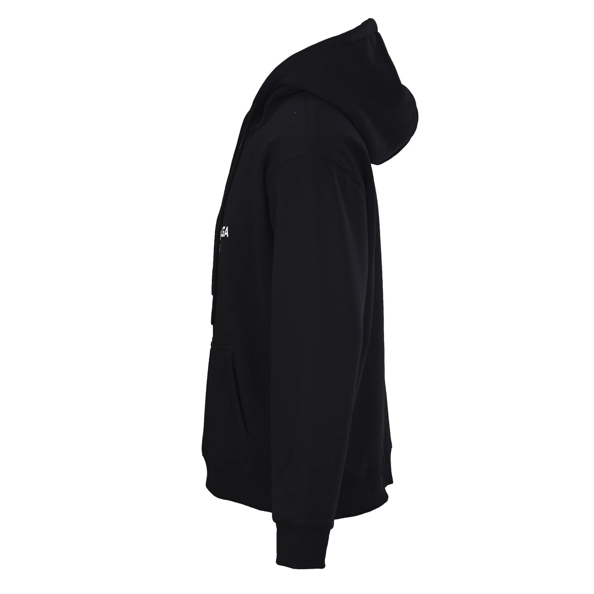 Balenciaga Logo-Embroidered Oversized Cotton Hoodie