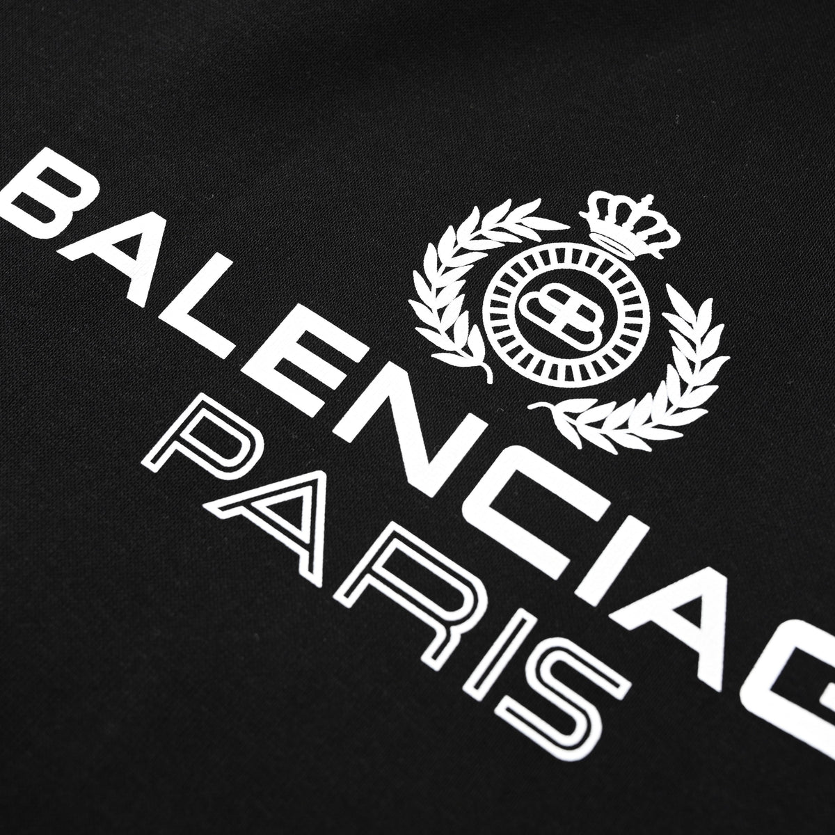 Balenciaga Logo-Embroidered Oversized Cotton Hoodie