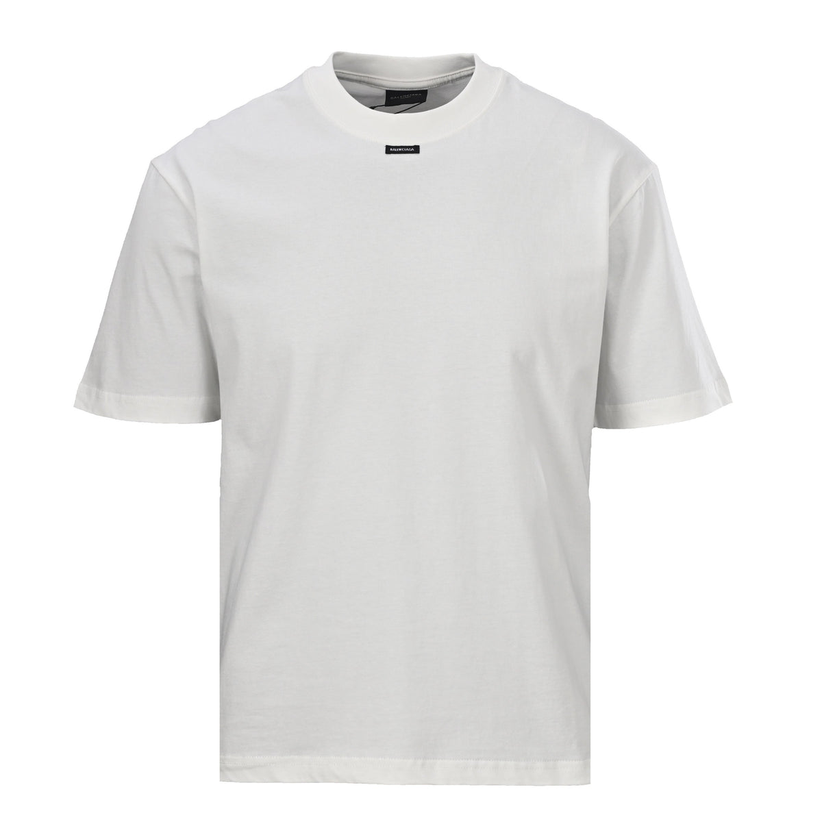 Balenciaga Logo Cotton Jersey T-Shirt