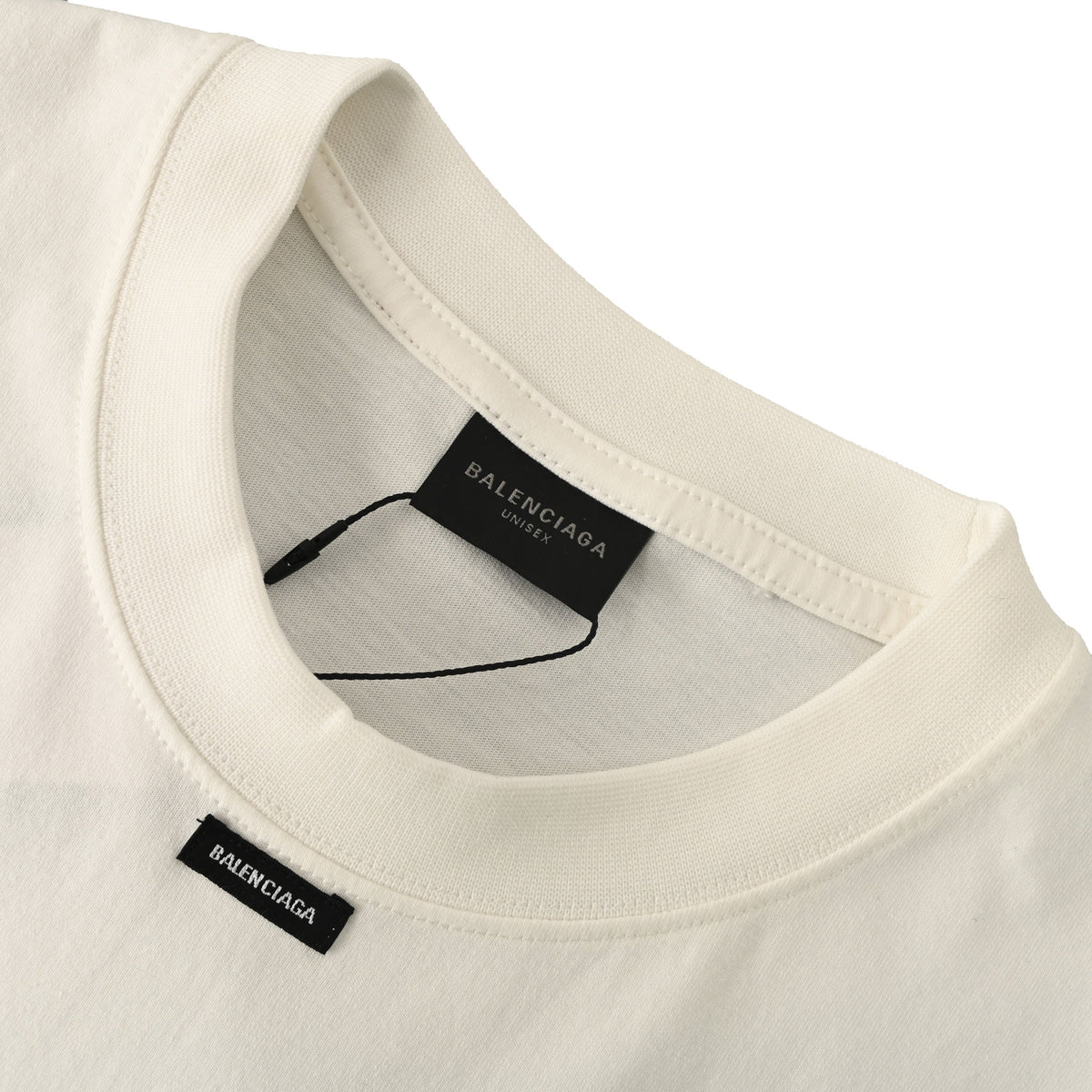 Balenciaga Logo Cotton Jersey T-Shirt