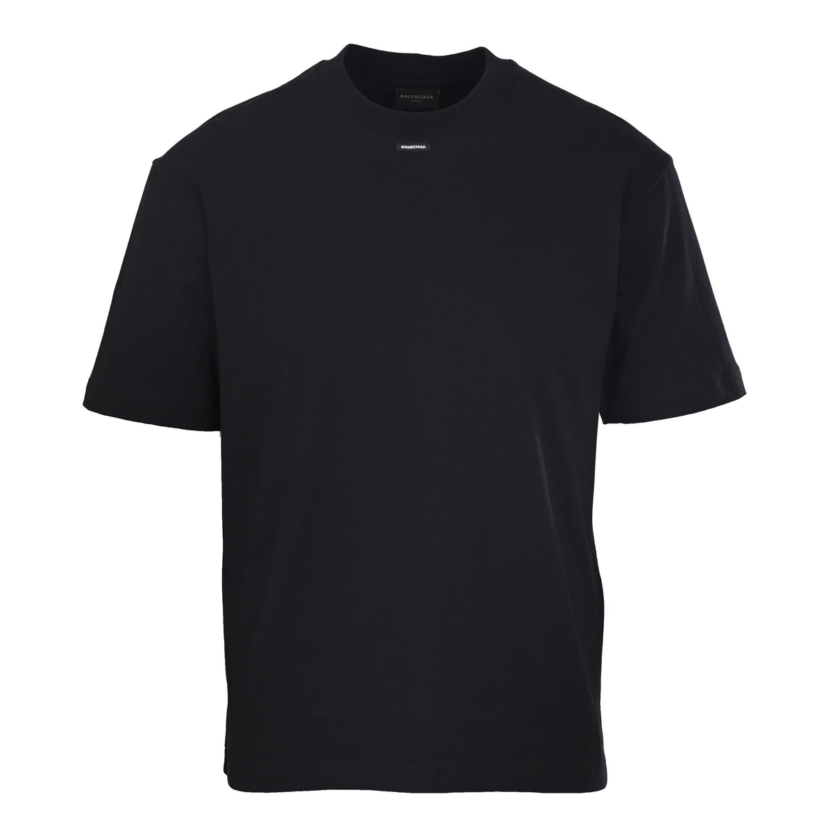 Balenciaga Logo Cotton Jersey T-Shirt