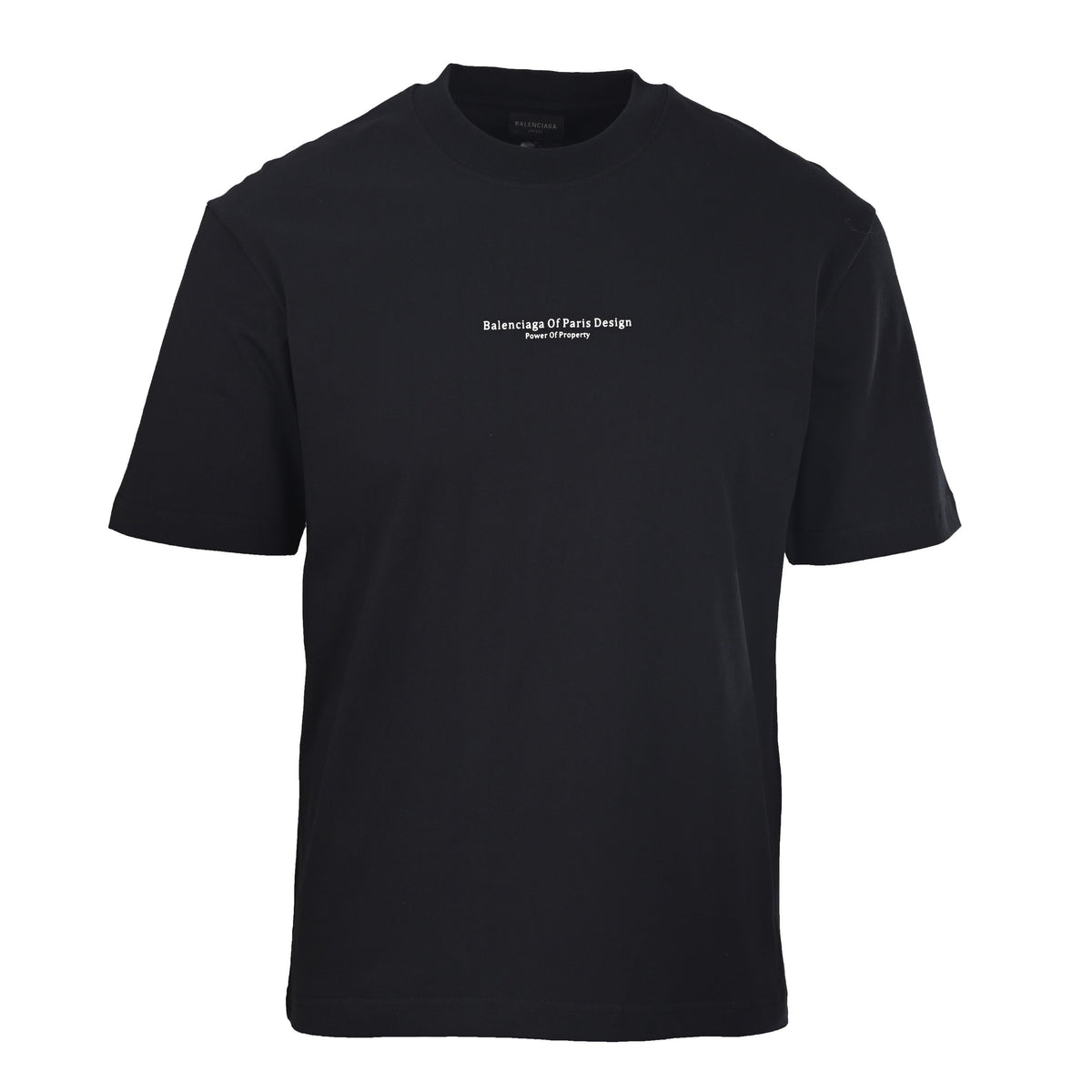 Balenciaga Logo Cotton Jersey T-Shirt