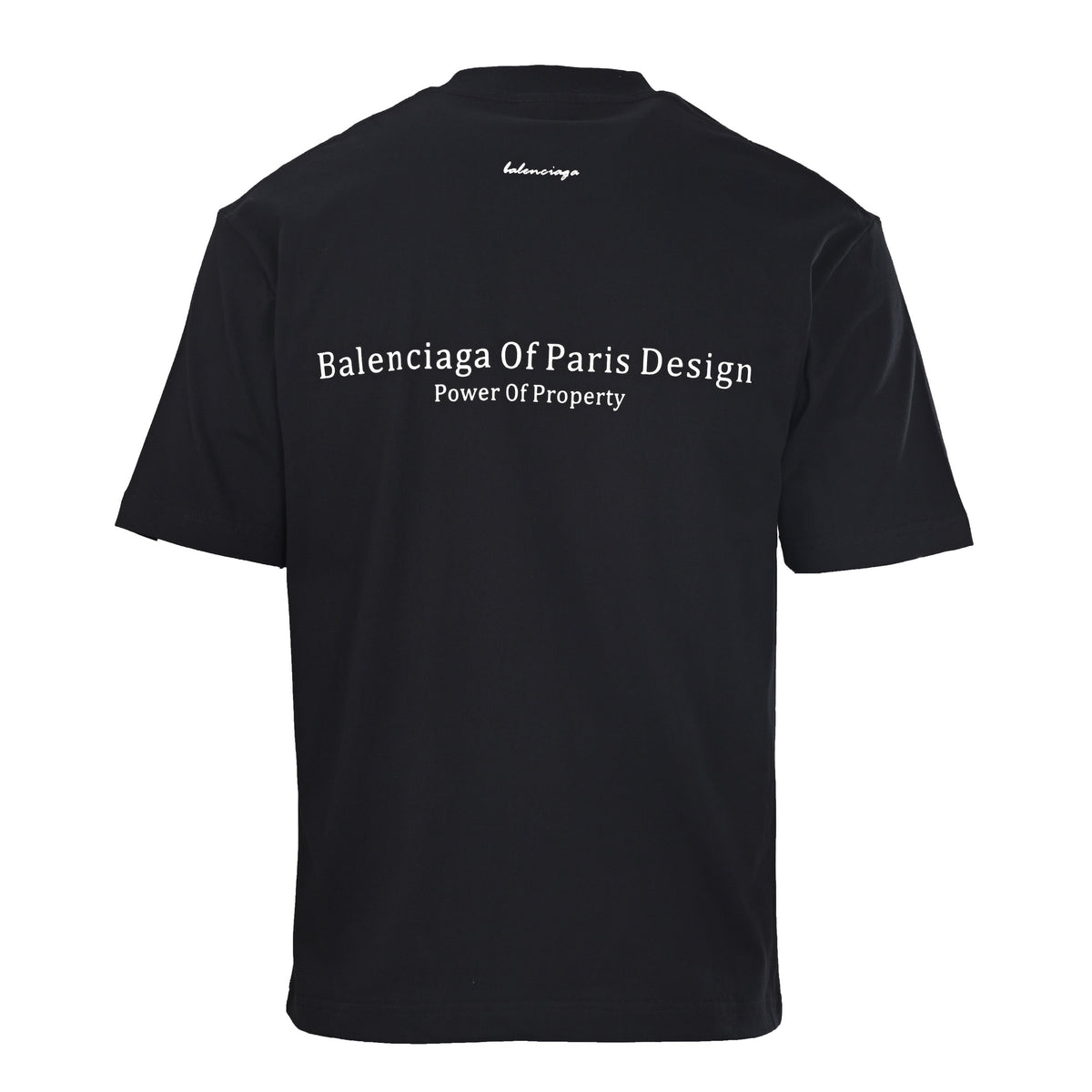 Balenciaga Logo Cotton Jersey T-Shirt
