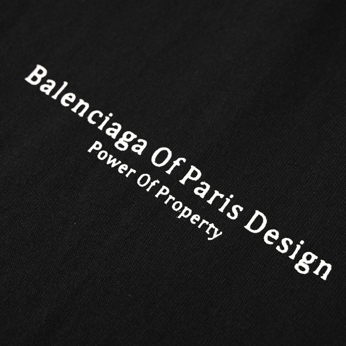 Balenciaga Logo Cotton Jersey T-Shirt
