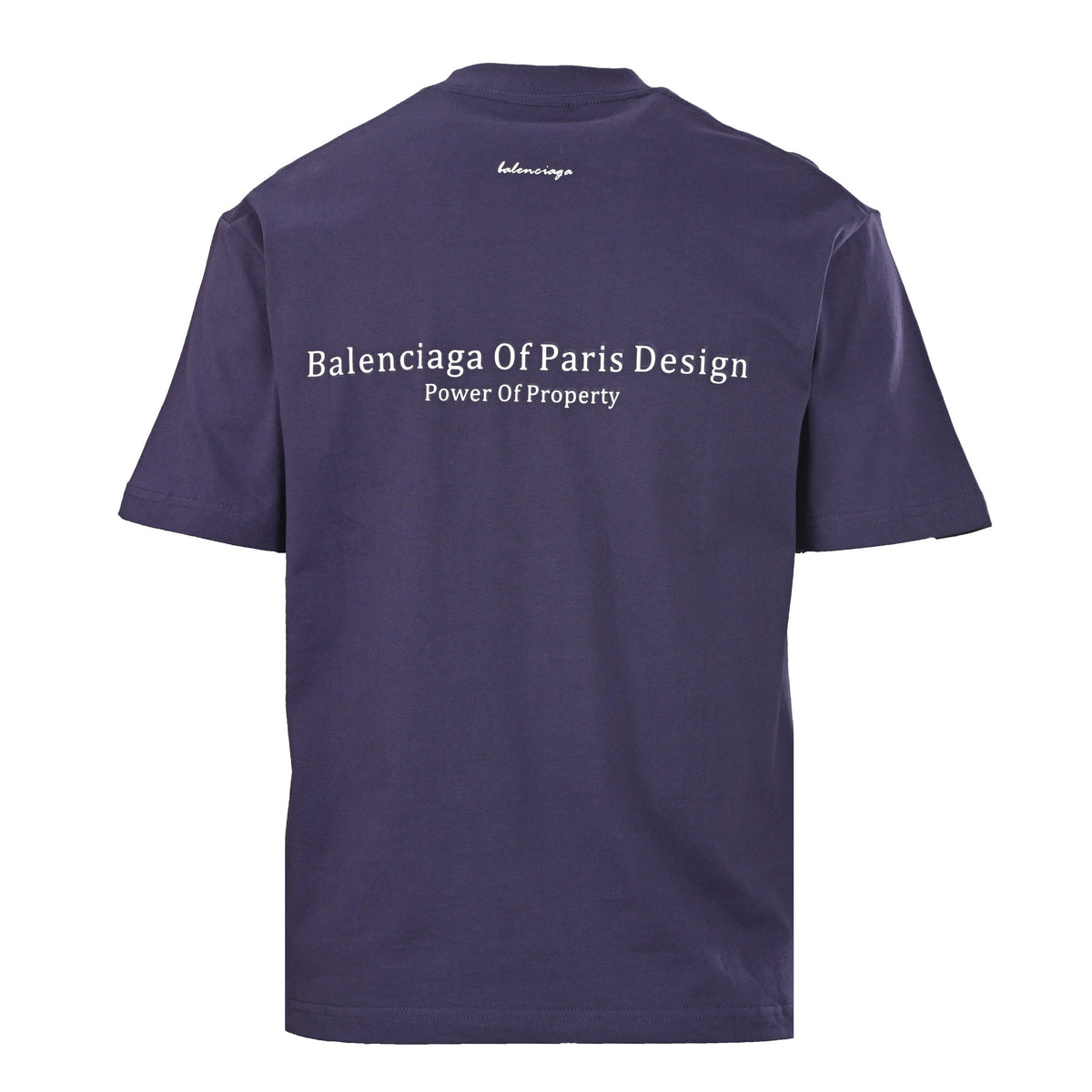Balenciaga Logo Cotton Jersey T-Shirt