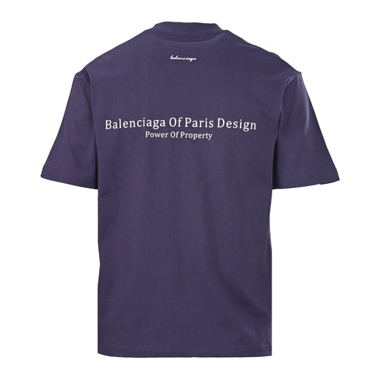 Balenciaga Logo Cotton Jersey T-Shirt