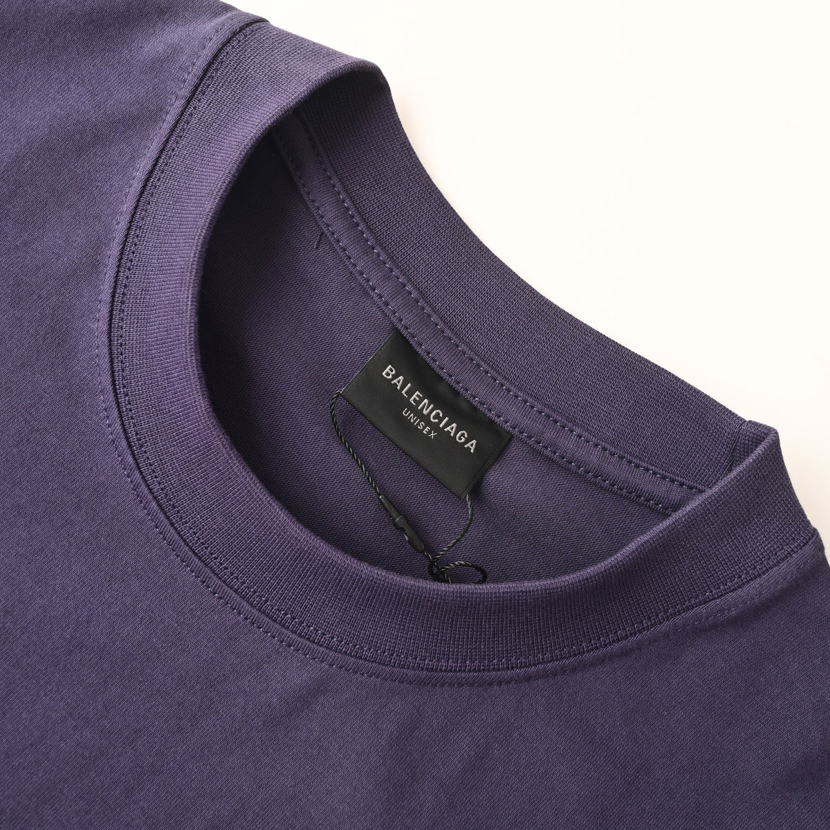Balenciaga Logo Cotton Jersey T-Shirt