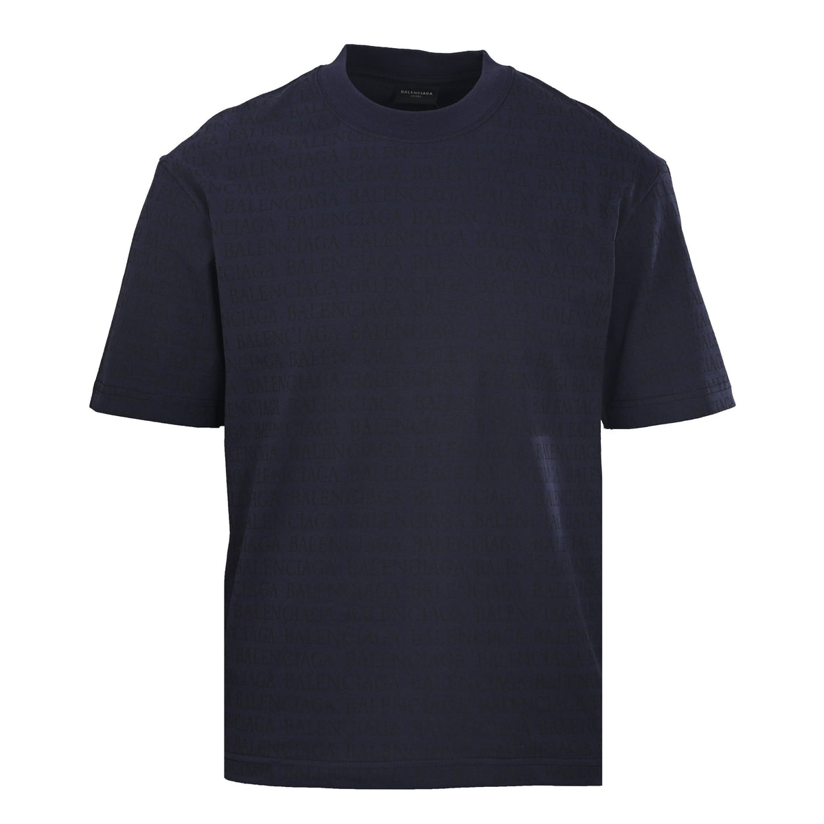 Balenciaga Logo Cotton Jersey T-Shirt
