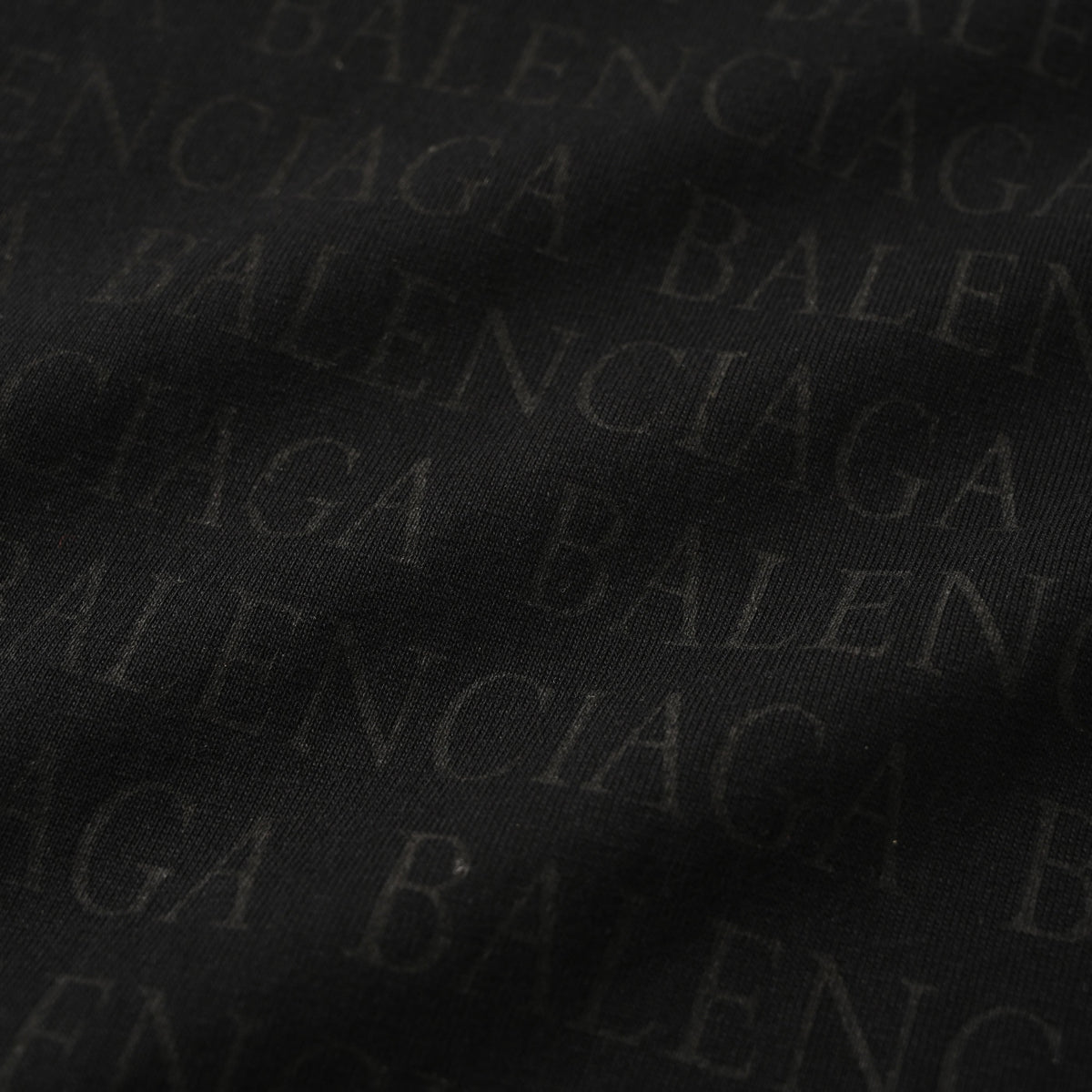 Balenciaga Logo Cotton Jersey T-Shirt