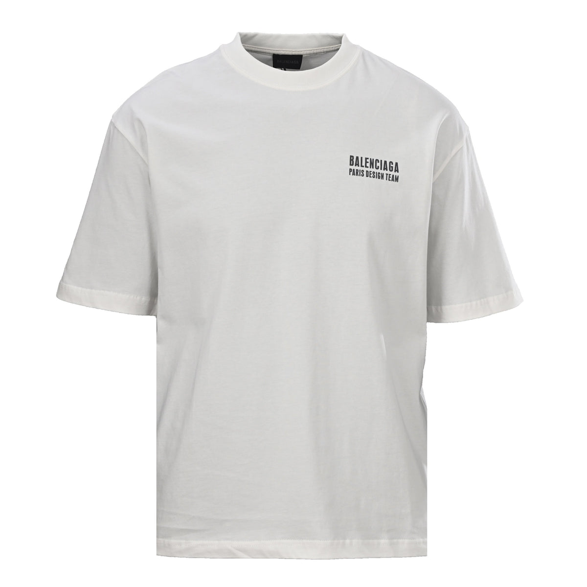 Balenciaga Logo Cotton Jersey T-Shirt