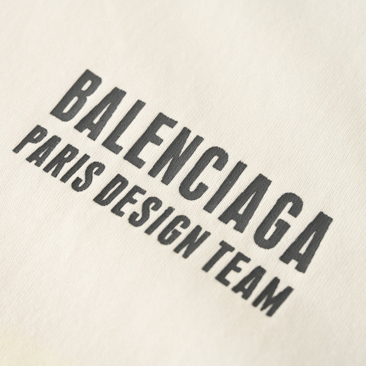Balenciaga Logo Cotton Jersey T-Shirt
