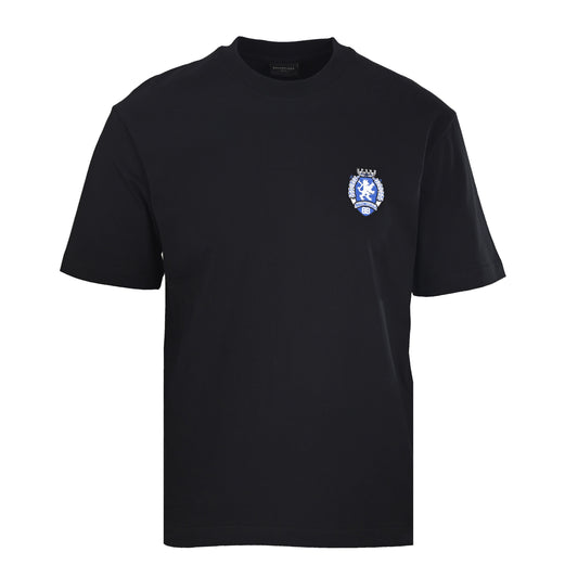 Balenciaga Logo Cotton Jersey T-Shirt
