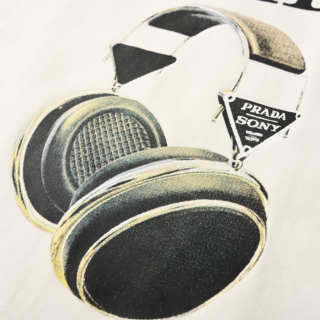 Prada Short-Sleeve T-Shirt – Luxury Cotton Crewneck