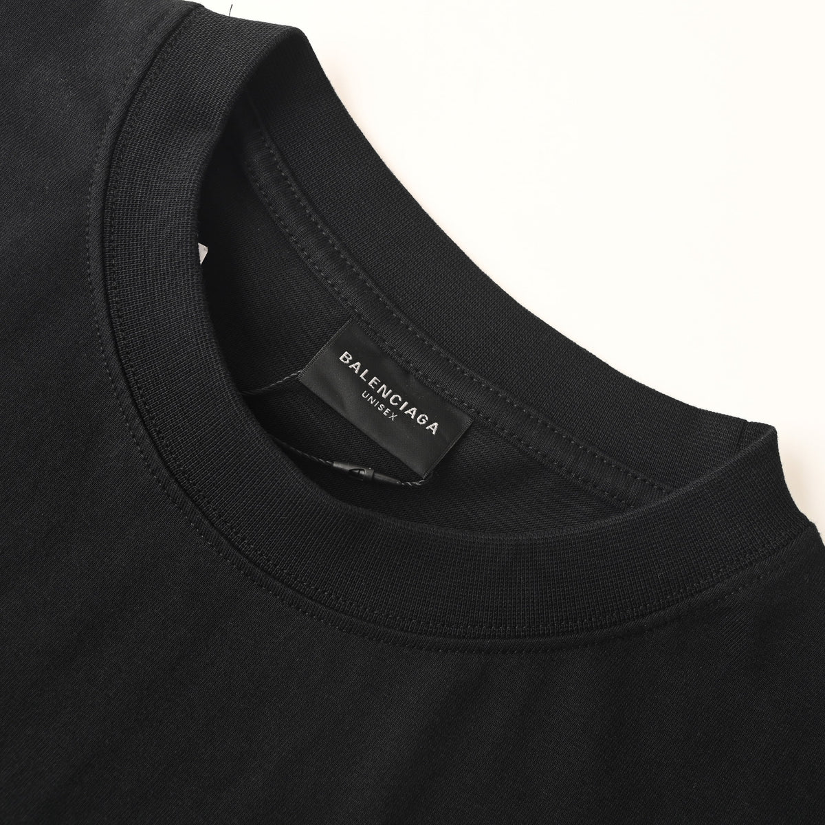 Balenciaga Faded Logo Washed Cotton T-Shirt