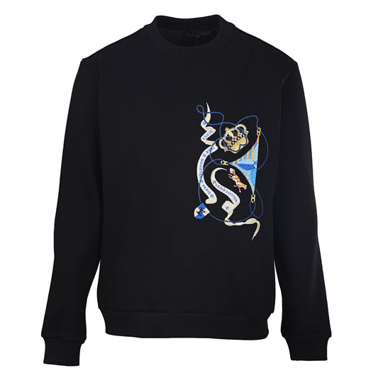 Louis Vuitton Monogram Jacquard Cotton Sweatshirt
