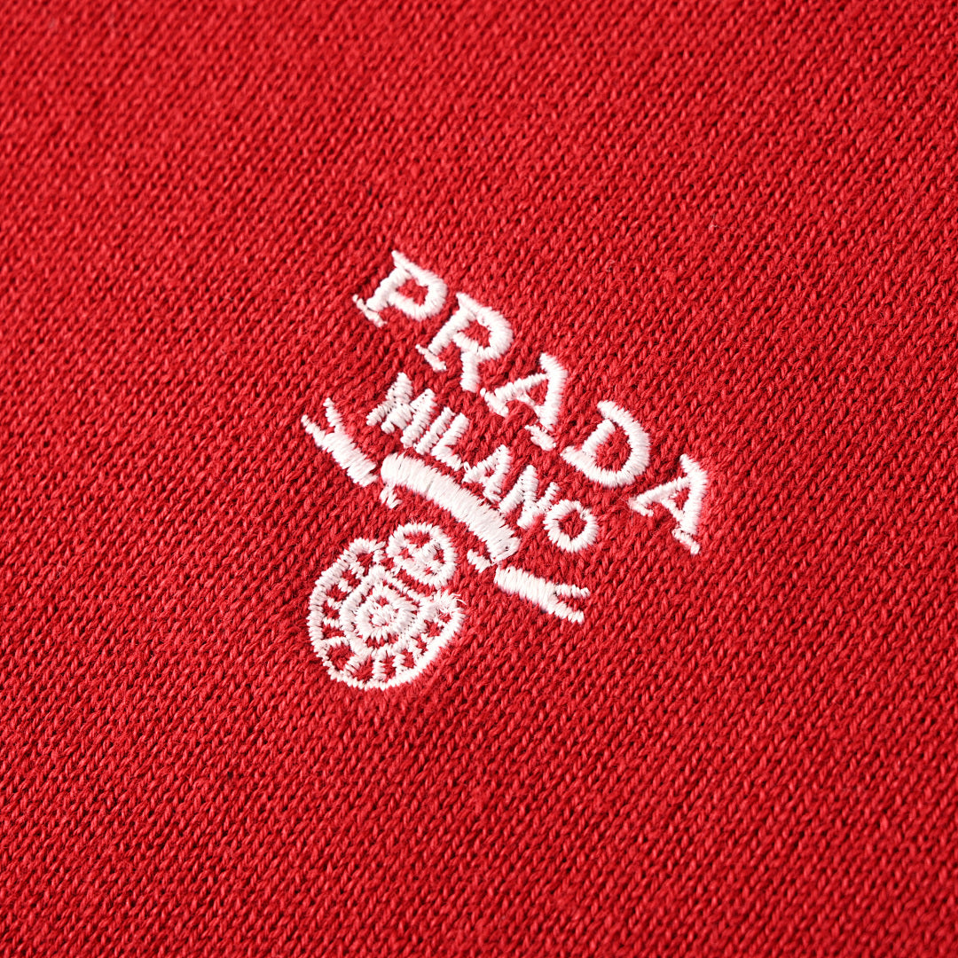 Prada Polo Shirt – Luxury Piqué Cotton Slim Fit