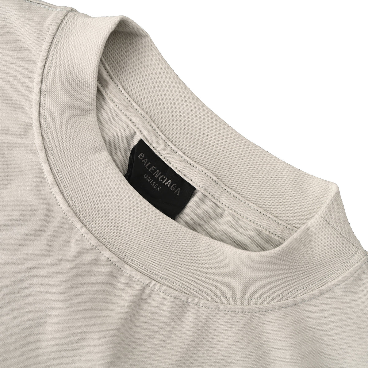 Balenciaga Unisex Logo-Block Cotton Jersey T-Shirt