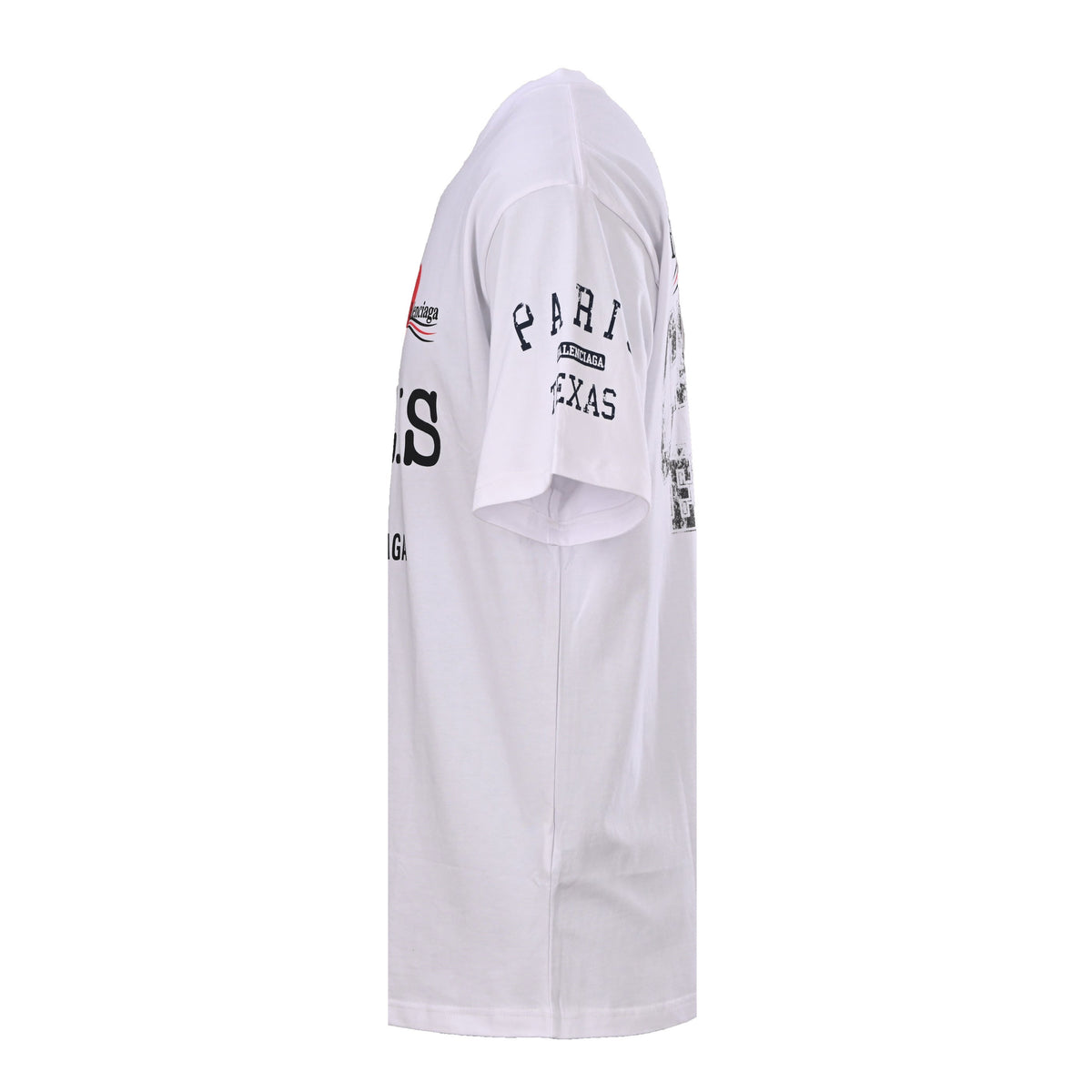 Balenciaga Logo Cotton Jersey T-Shirt