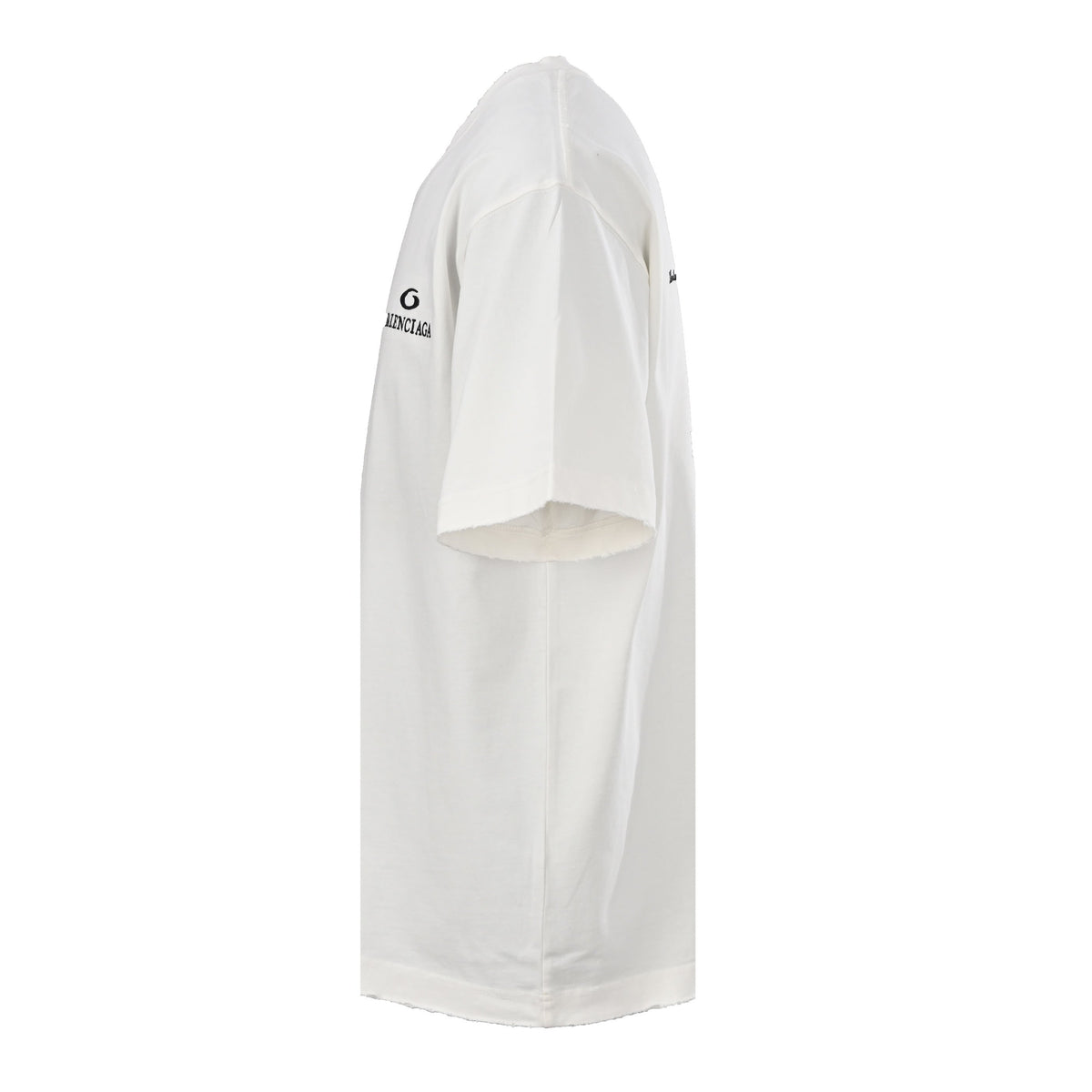 Balenciaga Logo Cotton Jersey T-Shirt