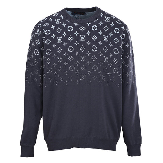 Louis Vuitton Monogram Jacquard Cotton Sweatshirt