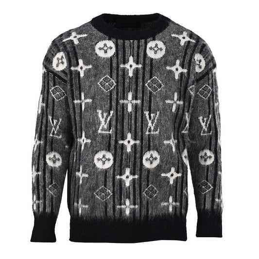 Louis Vuitton Monogram Jacquard Cotton Sweatshirt