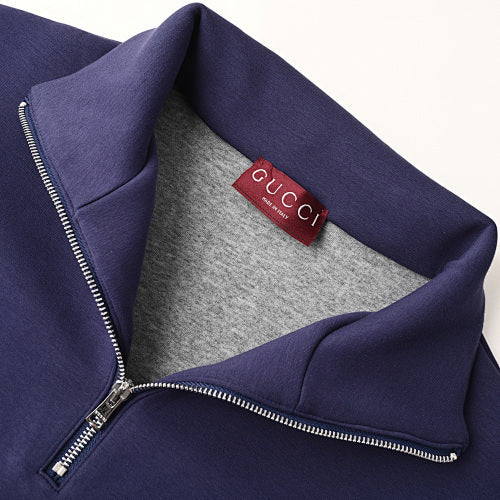 GUCCI Classic Stand-Collar Sweatshirt