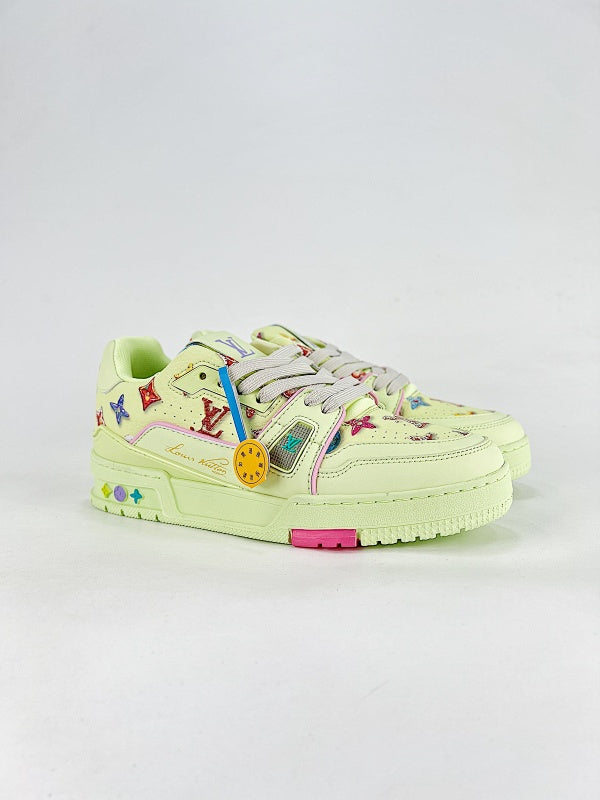 Louis Vuitton LV Trainer Sneaker – Multicolor Monogram Floral Edition